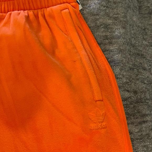 Adidas Neon Orange Terry Cloth Skirt - Picture 4 of 7